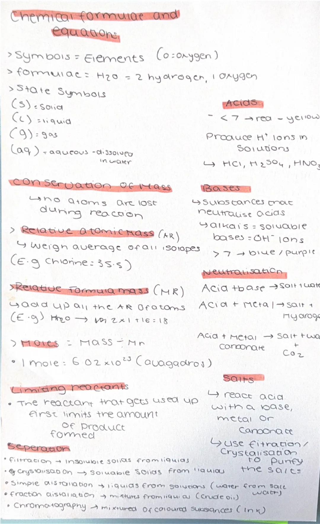 --- OCR Start ---
CHEMISTRY-KEY
CONCEPTS
Paper 1
Topic 1
>atomic Structure
•Protons +1
neutrons = 0
• Electrons:-1
Isotopes = same element
d