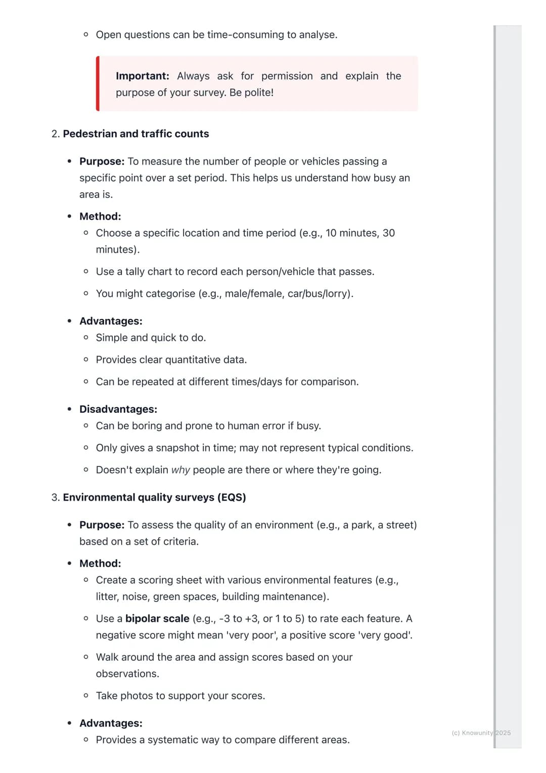# Fieldwork Data Collection
Methods

1. Overview

This topic is all about how we collect primary data in Geography fieldwork. It's
super imp