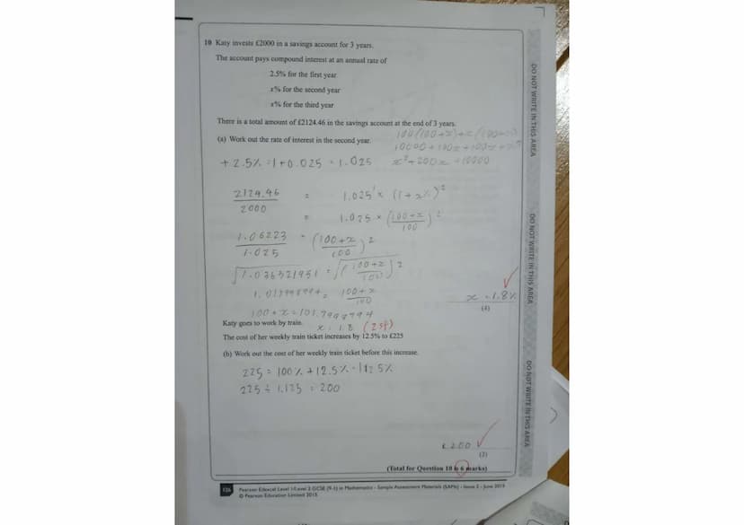 Write your name here
Surname
UNIDA
Pearson Edexcel
Level 1/Level 2 GCSE (9-1)
S48574A
Centre Number
Mathematics
Paper 2 (Calculator)
Sample 