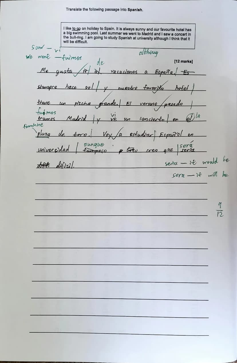 Examen de Español
Escribir
ERES UN CRACK
Y LO SABES
memegenerator.es
¡Vamos!
1 4
fore
euch
Pa pr
ayudaste
gusturia
I would like
F
Reasons Wr