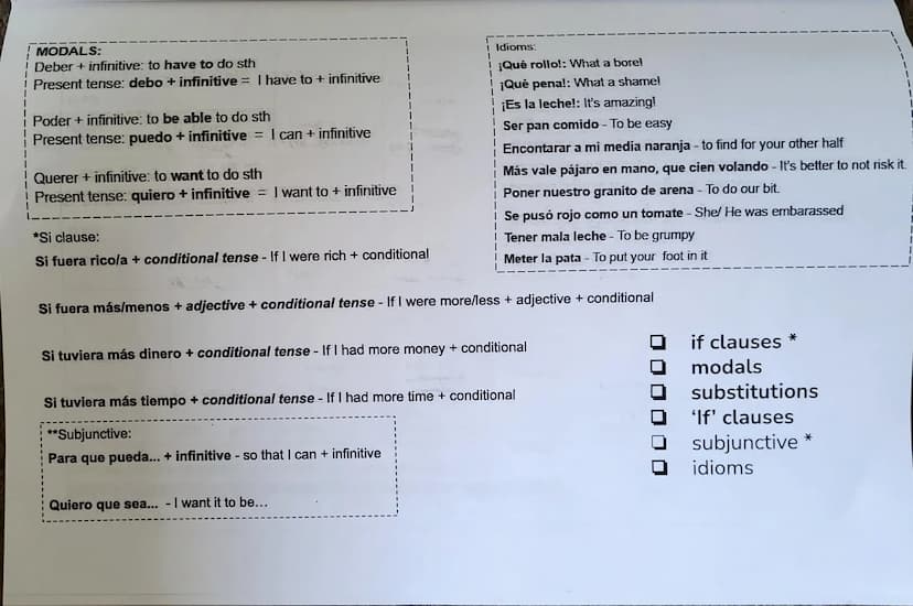 Examen de Español
Escribir
ERES UN CRACK
Y LO SABES
memegenerator.es
¡Vamos!
1 4
fore
euch
Pa pr
ayudaste
gusturia
I would like
F
Reasons Wr