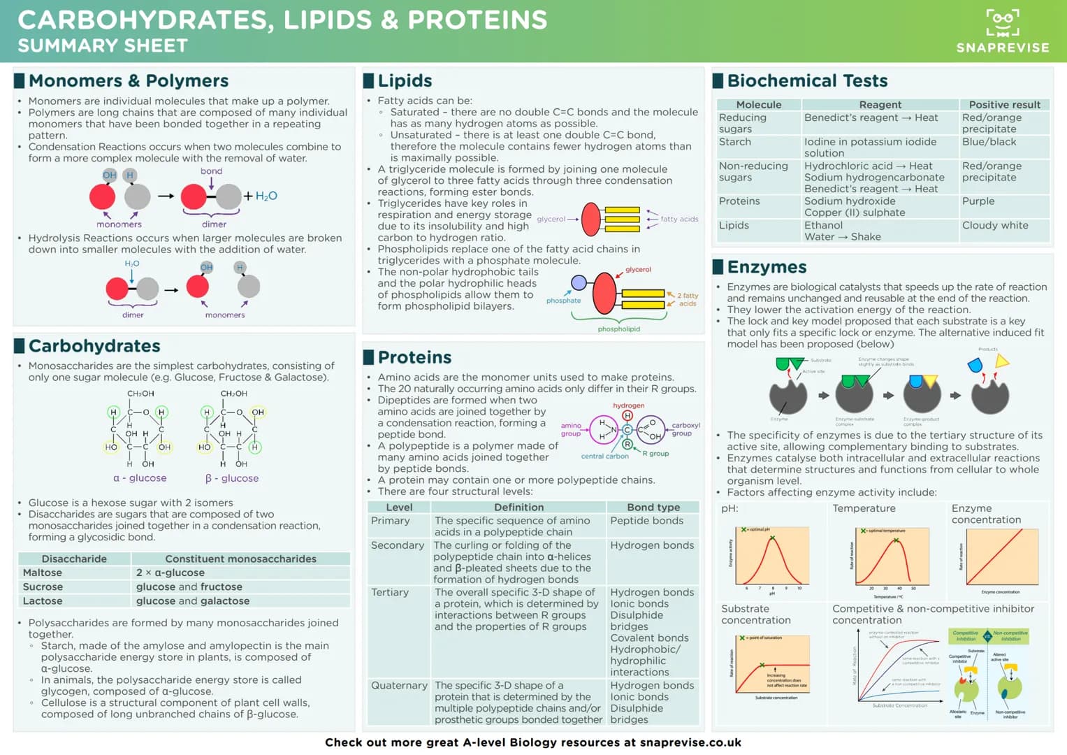 LAJ
SNAPREVISE
A-LEVEL BIOLOGY
SUMMARY SHEETS
AQA SNAPREVISE
A-LEVEL BIOLOGY
IN 200 CARDS
AQA
Revision cards with exam questions
covering th