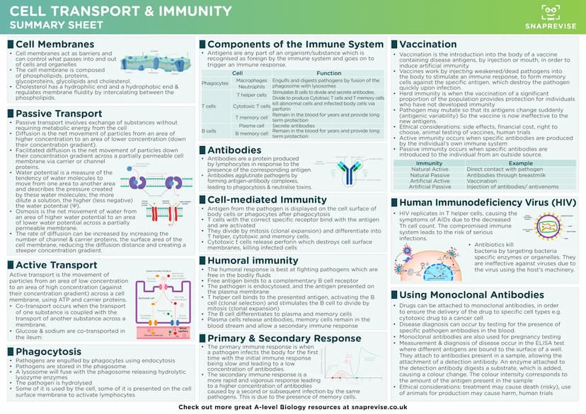 LAJ
SNAPREVISE
A-LEVEL BIOLOGY
SUMMARY SHEETS
AQA SNAPREVISE
A-LEVEL BIOLOGY
IN 200 CARDS
AQA
Revision cards with exam questions
covering th