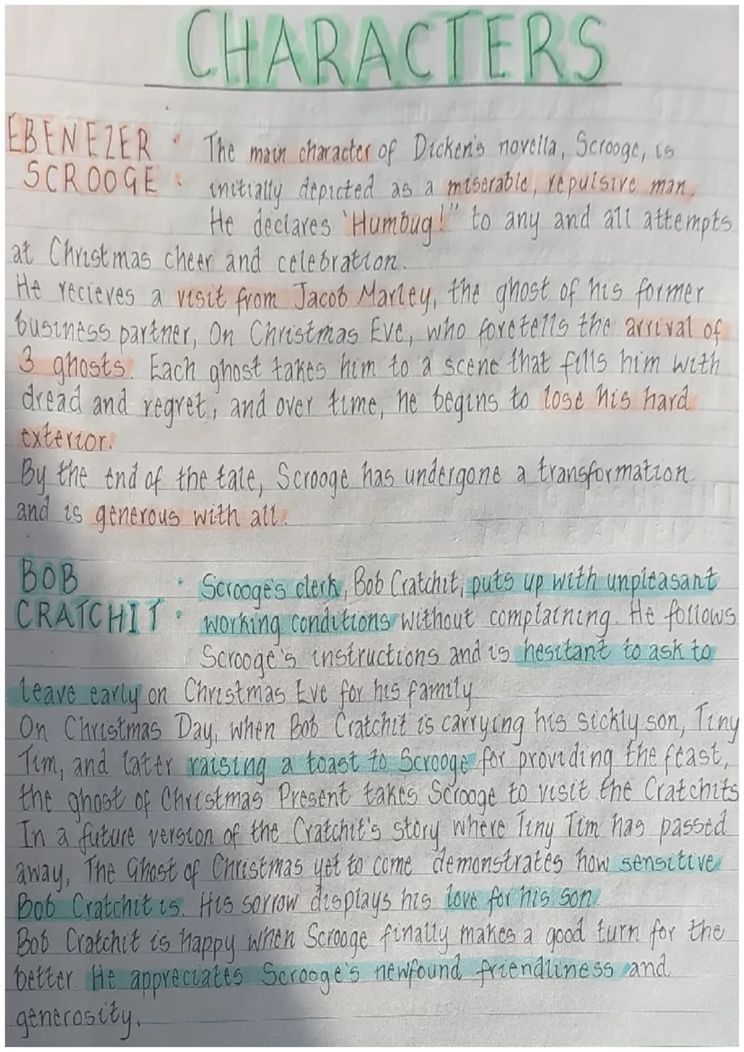 PLOT
STAVE 4:
Marley to dead
Scrooge's introduction.
•Meet Fred and the Portly
gentlemen.
(1
0
0
Marley's ghost appears.
Marley's warning
Sc