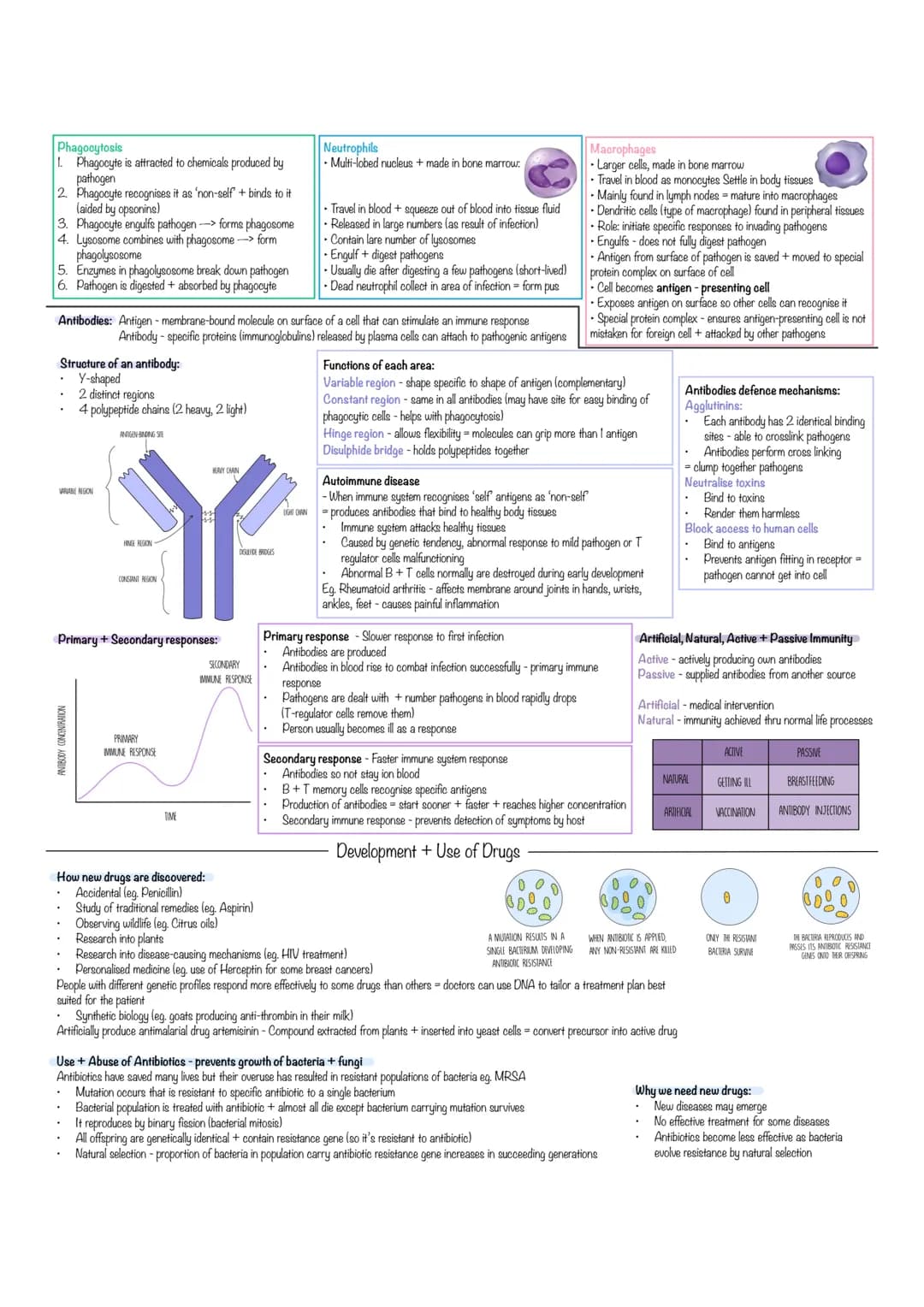 - Immunity to disease
Pathogen-organism that causes disease
Non-Communicable direnesses - Not caused by pathogens, influenced by genetics or