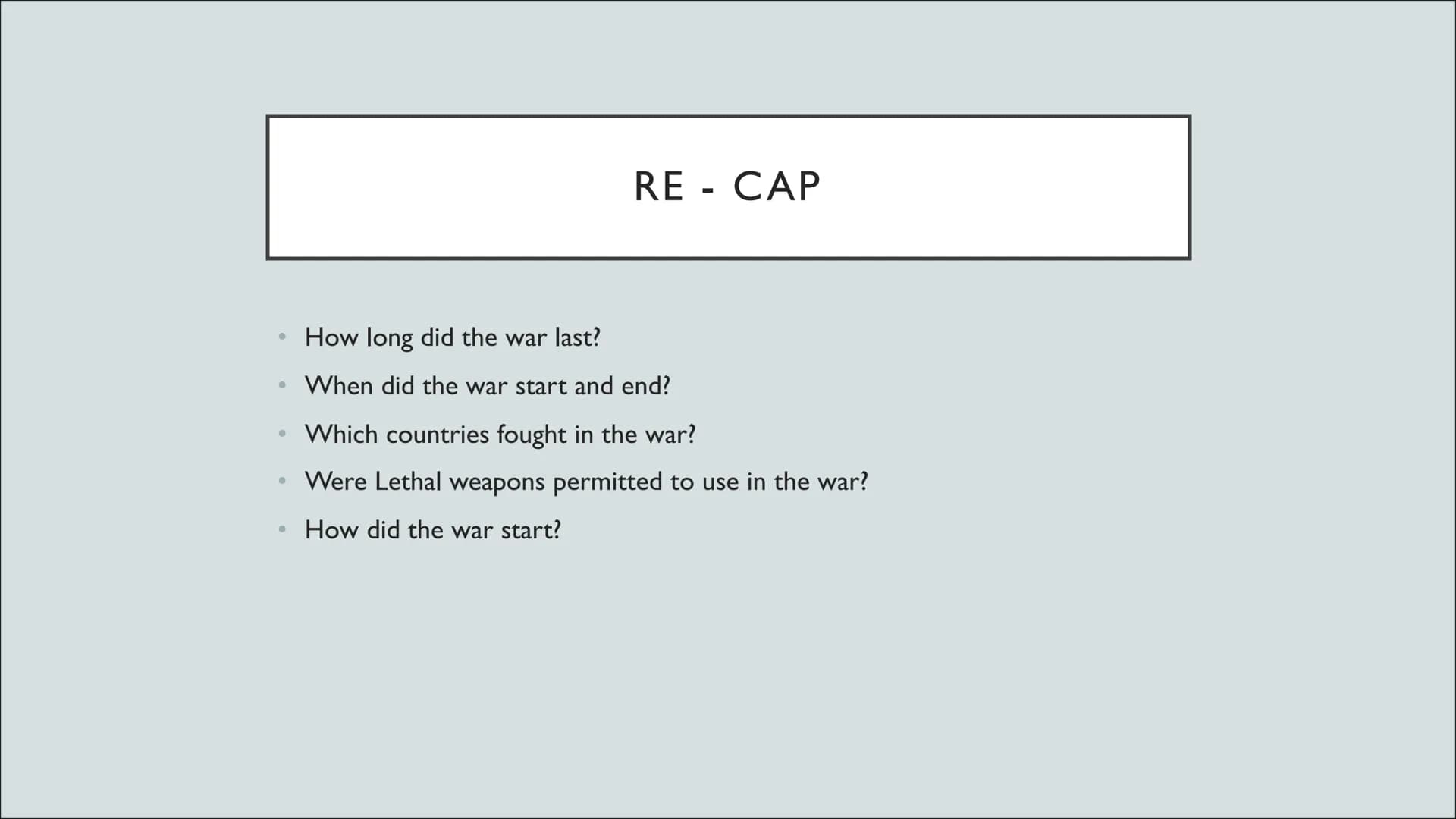 
<h2 id="introduction">Introduction</h2>
<p>World War I, also known as the Great War, took place between July 28, 1914, and November 11, 191