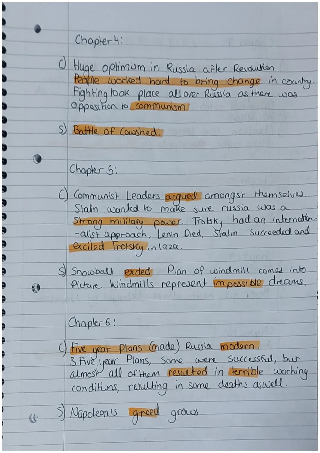 English Literature Paper tr
Animal Farm
Context: Why was animal Farm Written?
→George Orwell Wrote animal farm as an allegory
for the events