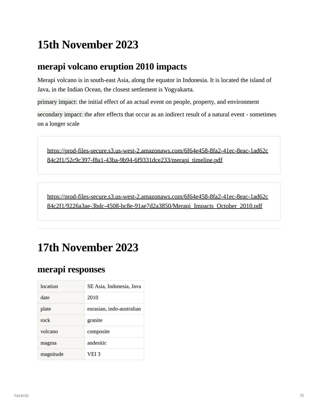 hazards

京尾拾海
次道
hazards

|         |                  |
| :------ | :---------------- |
| subject | physical geography |
| Last edited time
