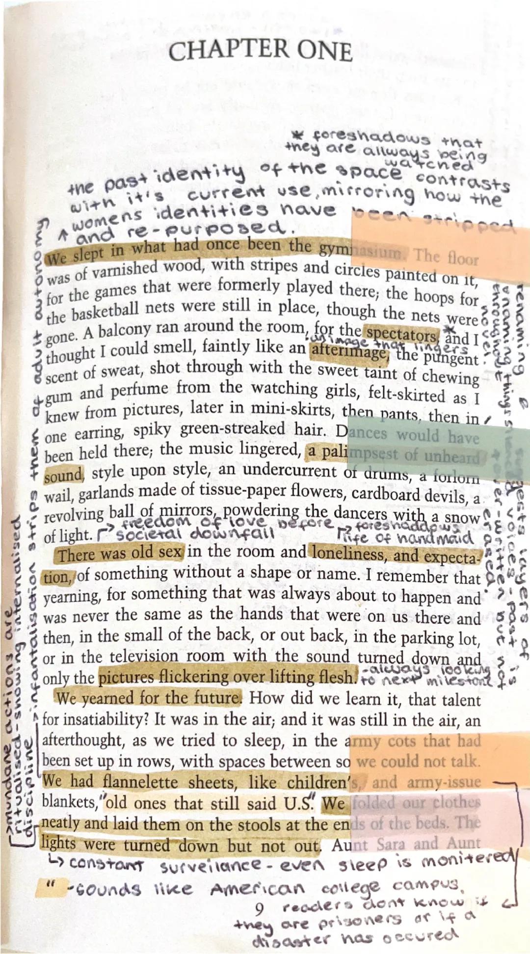 The handmades tale chapter 1 annotations