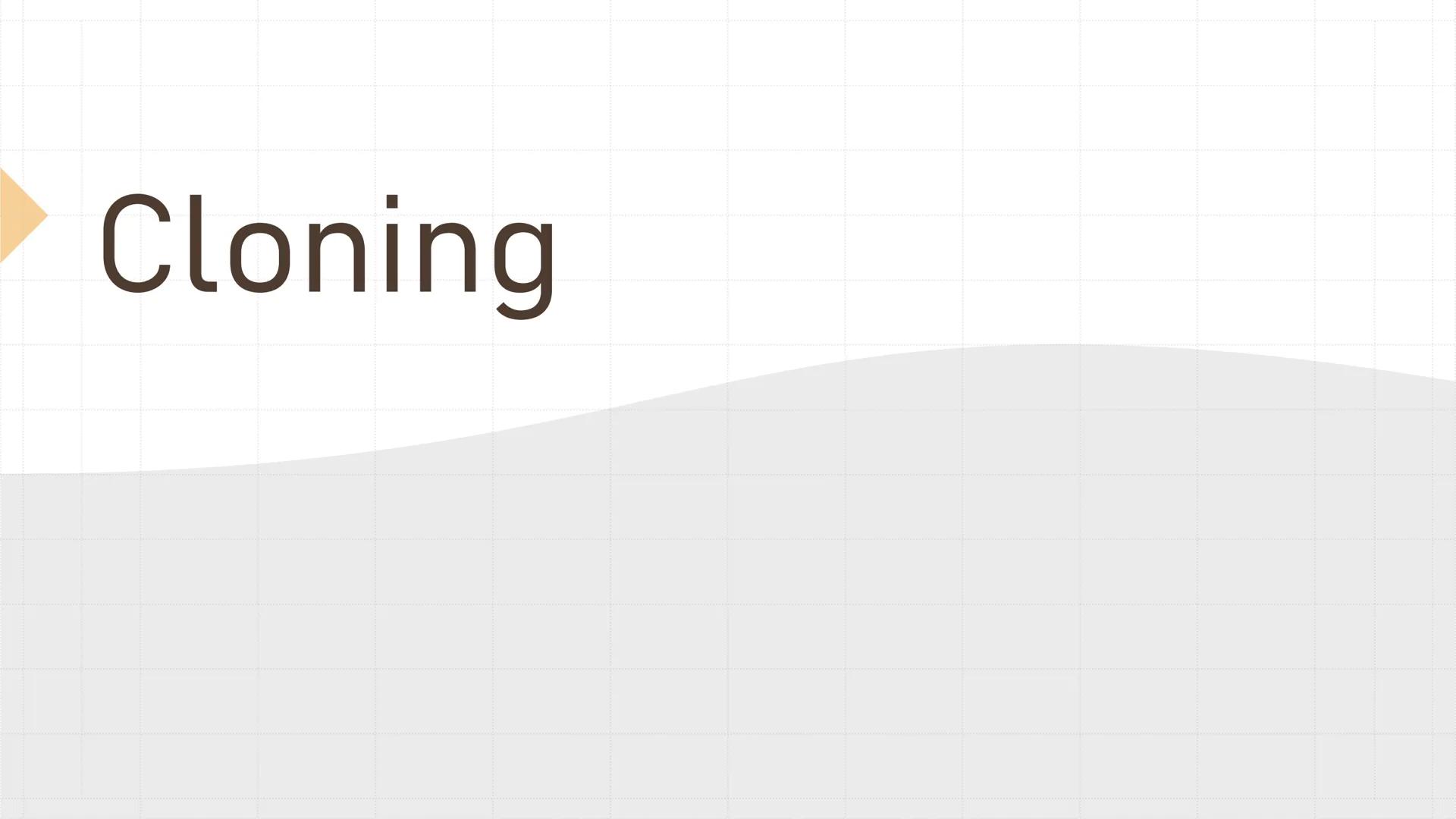 # Cloning Plant Cuttings

• Cuttings are taken from a
parent plant and dipped in
rooting powder (containing
auxin)
• This produces identical