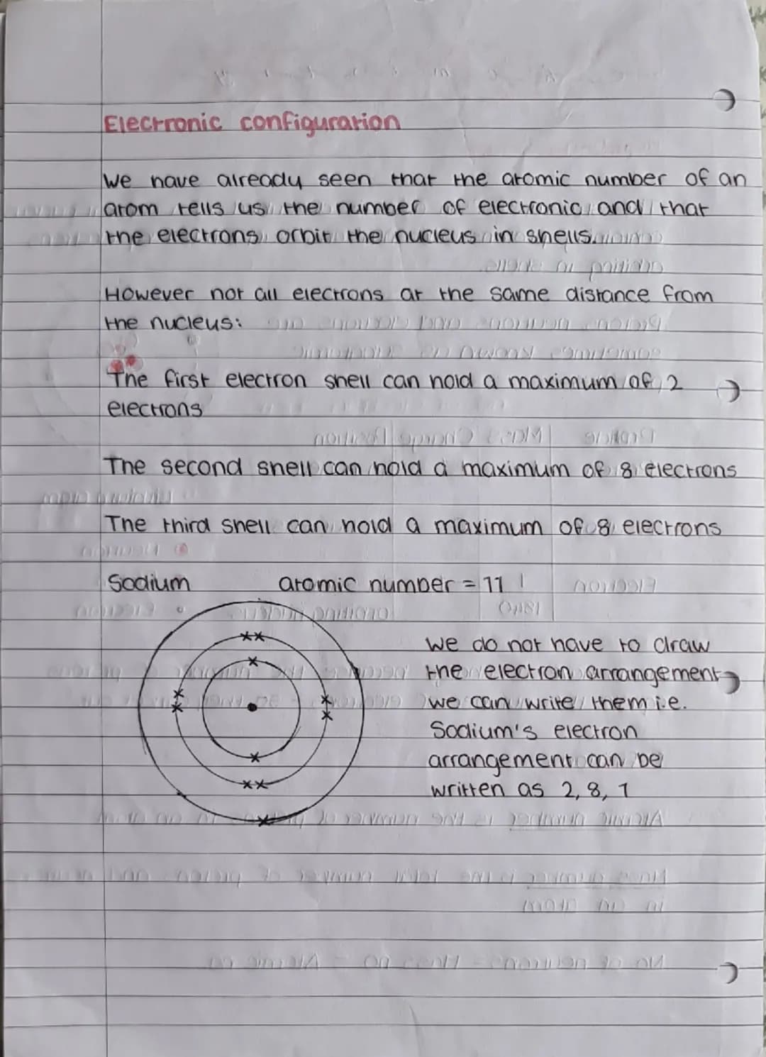 --- OCR Start ---
chemist
Atomic Structure
y
The structure of an atom is described as a central nucleus
containing protons and neutrons surr
