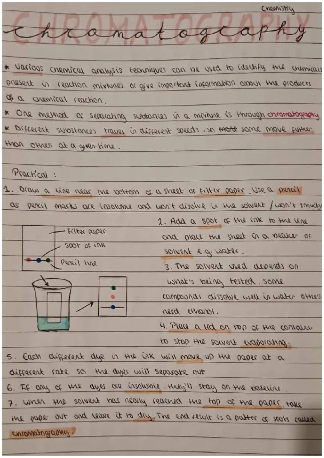 Easy Steps to Do Paper Chromatography with Best Solvents