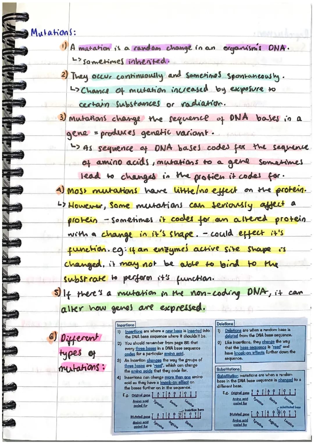 INHERITANCE
ONA:
+ VARIATION + EVOLUTION
1) DNA stands for deoxyribonucleic acid.
L> it is the chemical that all genetic information.
in a c