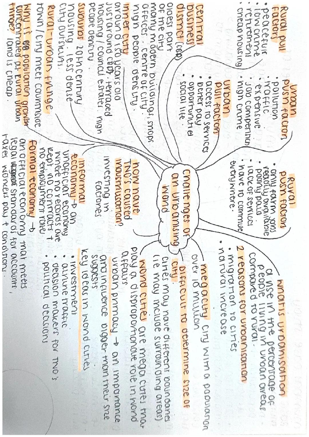 CHALLENGES OF AN URBANISING WORLD AND MUMBAI