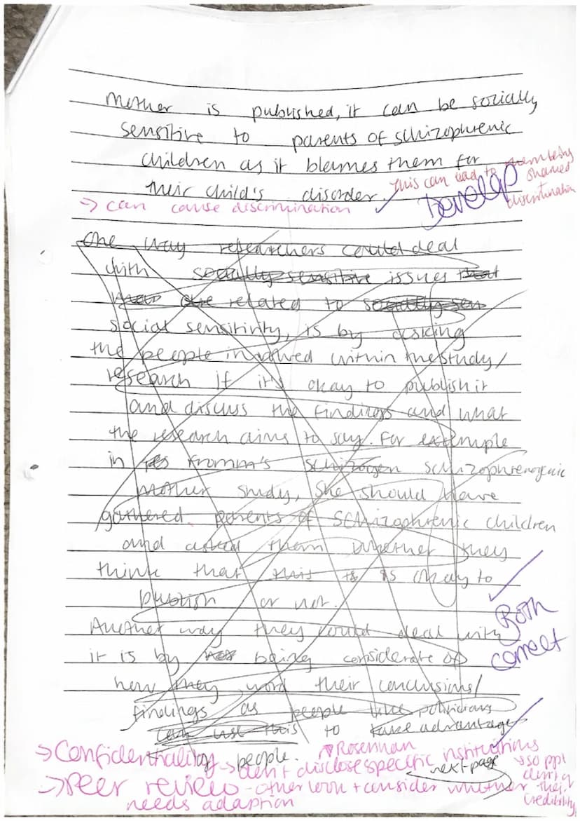 A-Level Psychology
Paper 3-issues and options in psychology
Time allowed: 1 hour
●
INSTRUCTIONS
Write your name clearly at the top of both b
