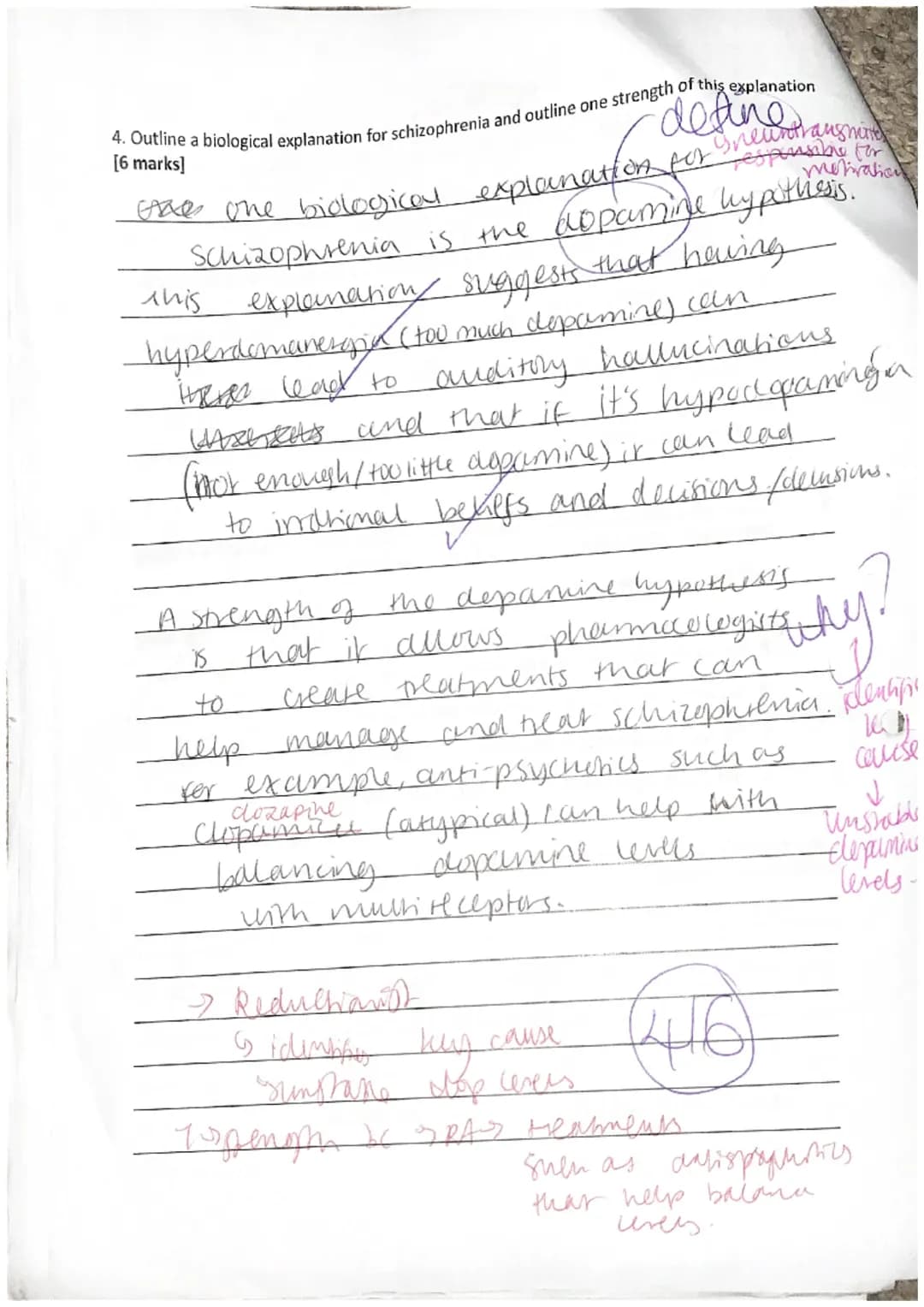 A-Level Psychology
Paper 3-issues and options in psychology
Time allowed: 1 hour
●
INSTRUCTIONS
Write your name clearly at the top of both b