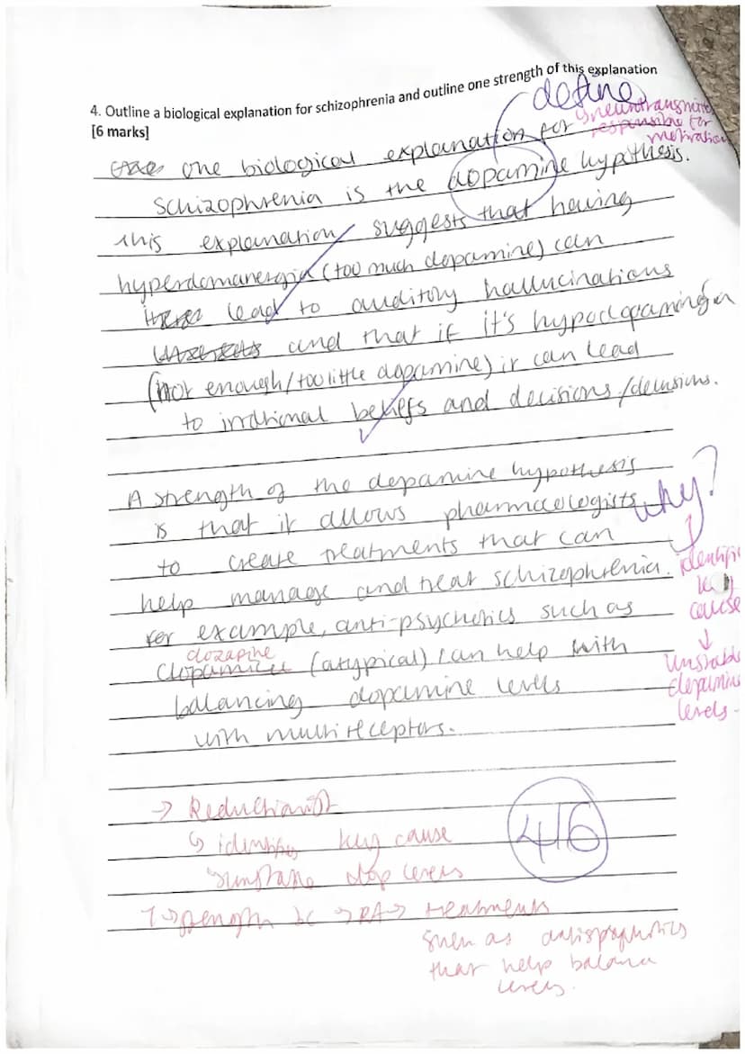A-Level Psychology
Paper 3-issues and options in psychology
Time allowed: 1 hour
●
INSTRUCTIONS
Write your name clearly at the top of both b
