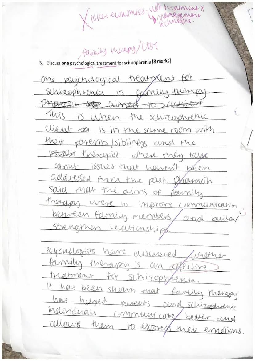 A-Level Psychology
Paper 3-issues and options in psychology
Time allowed: 1 hour
●
INSTRUCTIONS
Write your name clearly at the top of both b