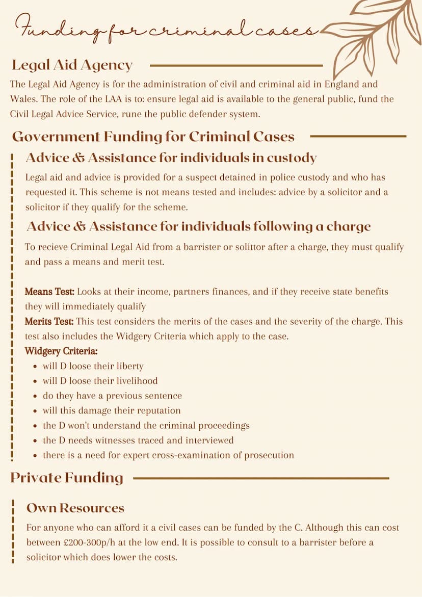 
<p>The Legal Aid Agency is responsible for the administration of both civil and criminal legal aid in England and Wales. Its role includes 