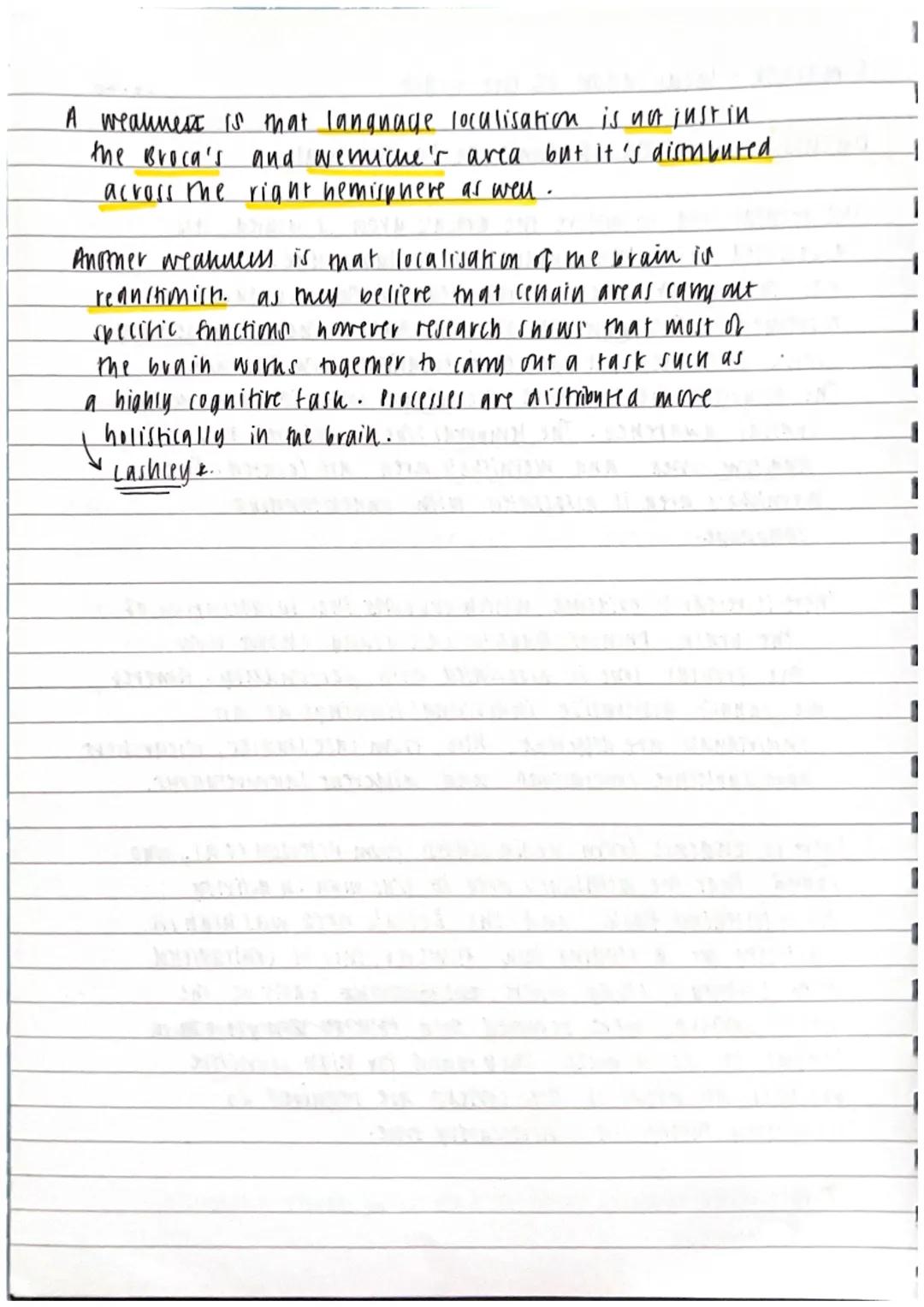 # 16 marker - localisation of the brain

Discuss localisation of function in the brain

14:40

The frontal lobe is where the Broca's area is