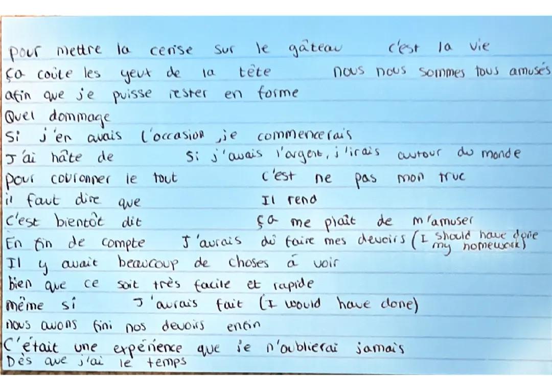 Master French AQA GCSE: Top Grade 9 Phrases and Idioms