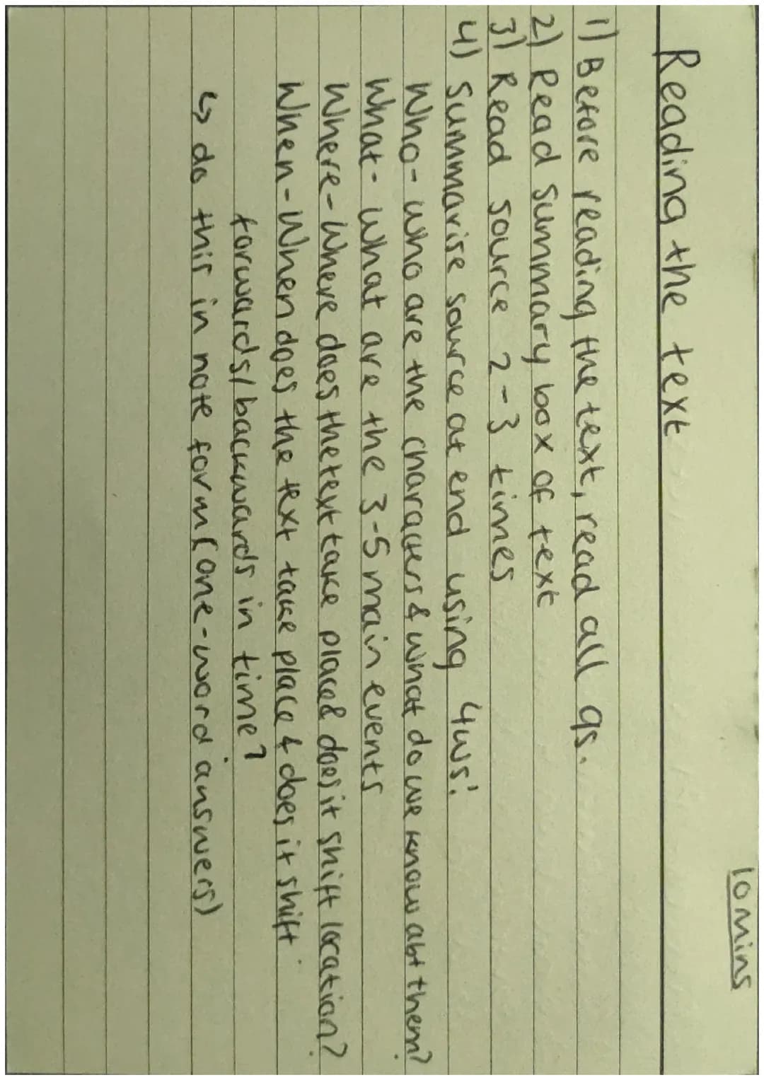 
<h2 id="overview">Overview</h2>
<p>In the English Language Paper 1, students have to answer various types of questions that test their read