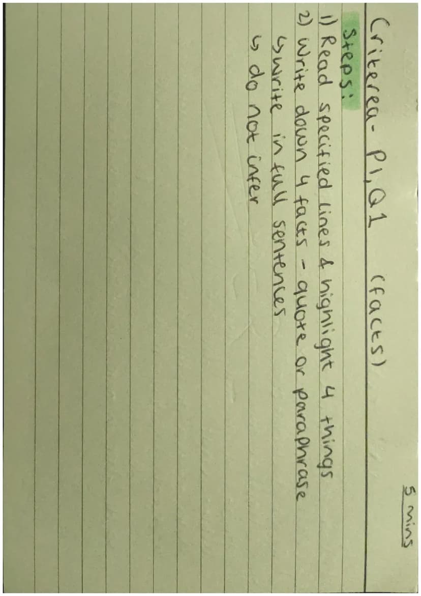 
<h2 id="overview">Overview</h2>
<p>In the English Language Paper 1, students have to answer various types of questions that test their read