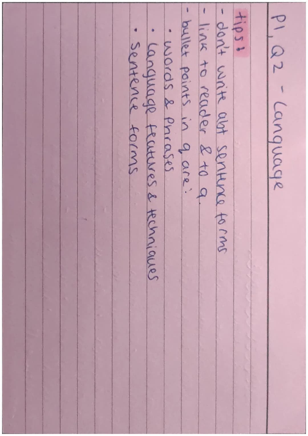 
<h2 id="overview">Overview</h2>
<p>In the English Language Paper 1, students have to answer various types of questions that test their read