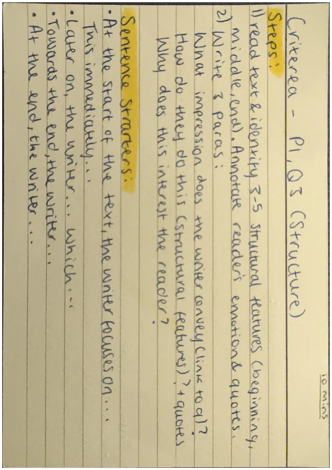 
<h2 id="overview">Overview</h2>
<p>In the English Language Paper 1, students have to answer various types of questions that test their read