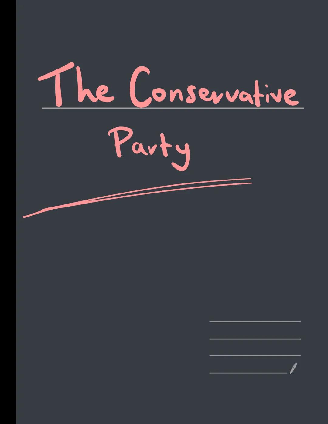 The Conservative Party