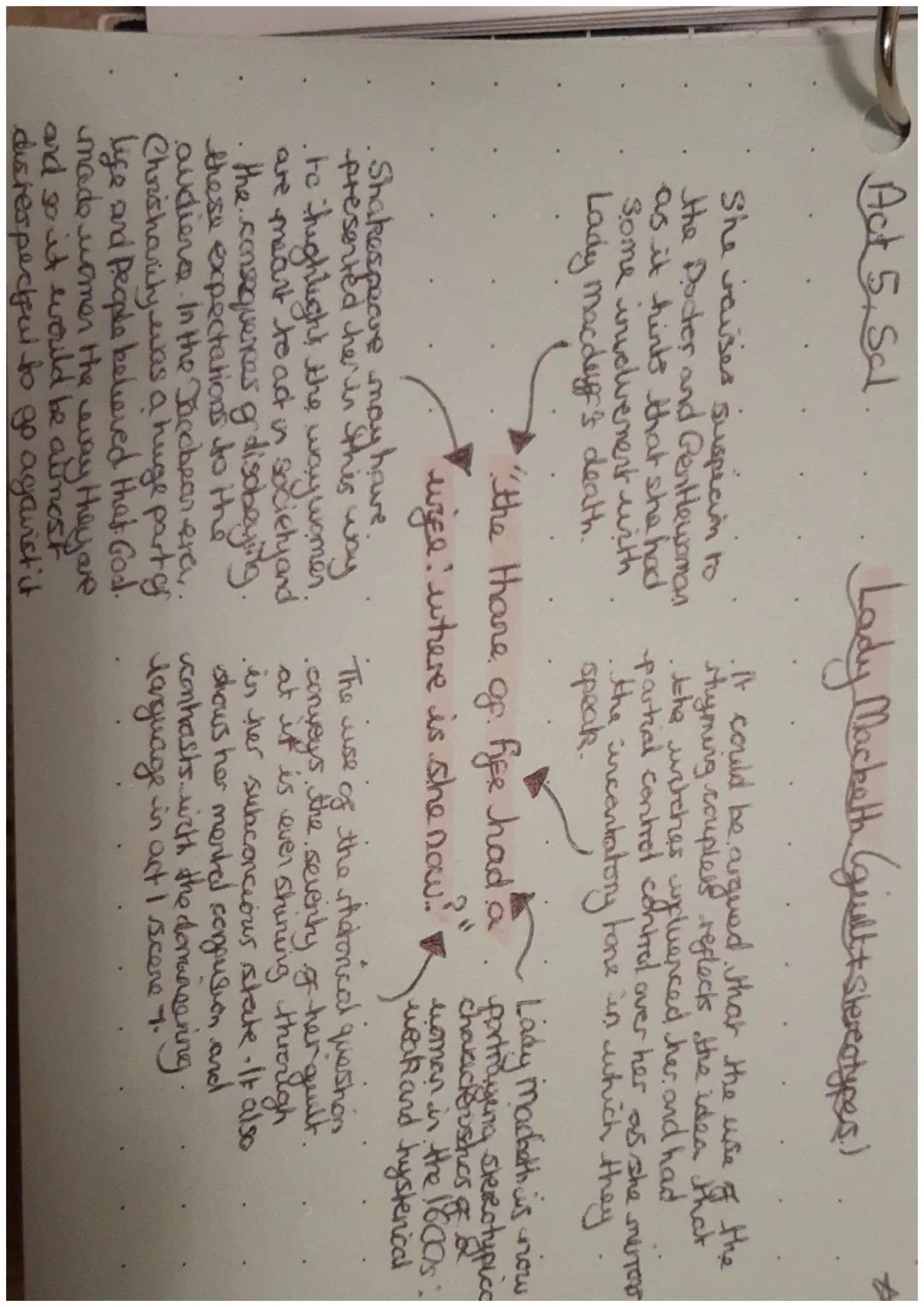 Acil Sa5. Lady Macbeth (supernatural + patriarchal society)

Imperiive wests come exorces!
'come her.
commanding and demanding
inahure whils