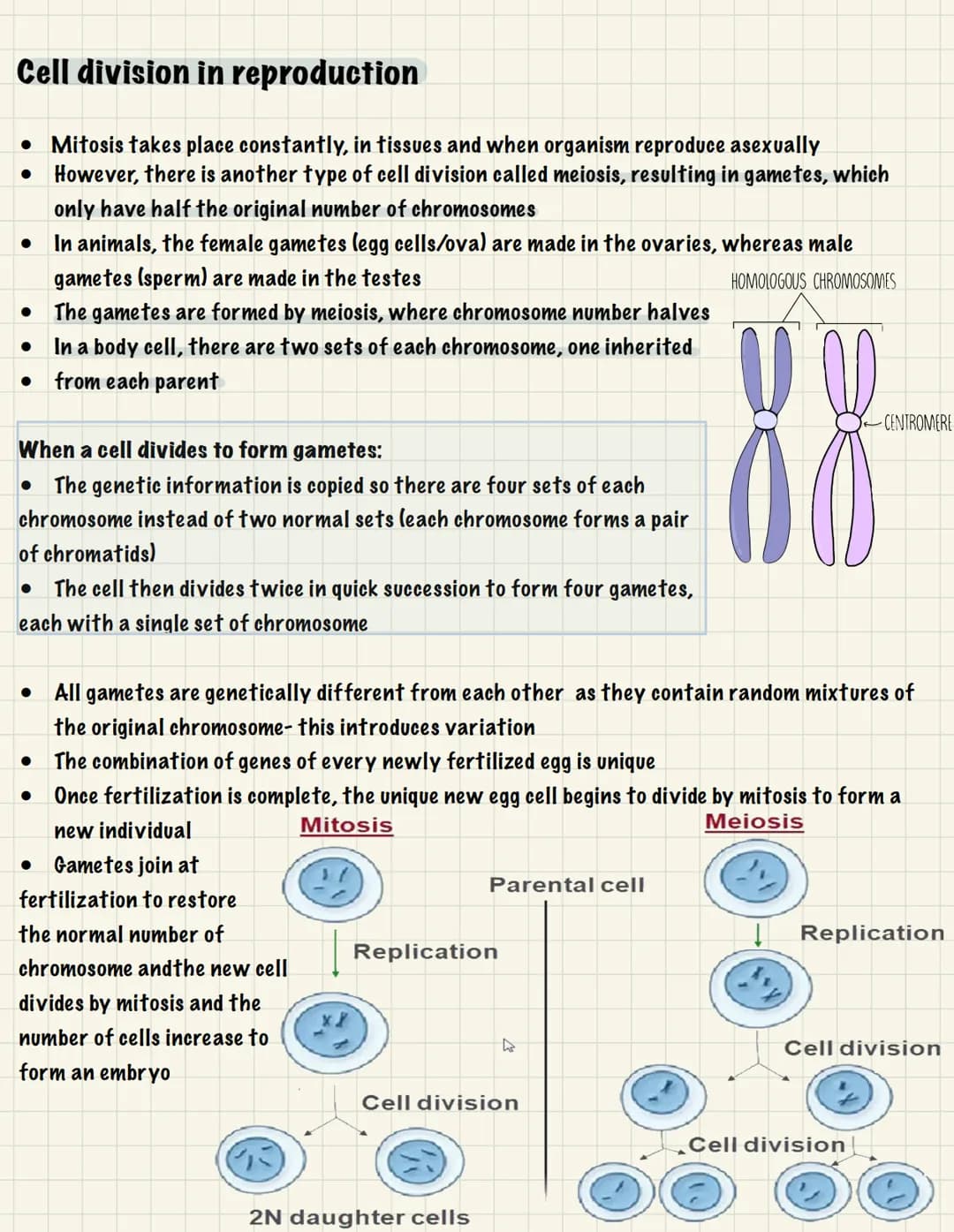 <h2 id="geneticsandreproductioninbiology">Genetics and Reproduction in Biology</h2>
<p>Reproduction (B1 3):</p>
<h3 id="typesofreproduction"