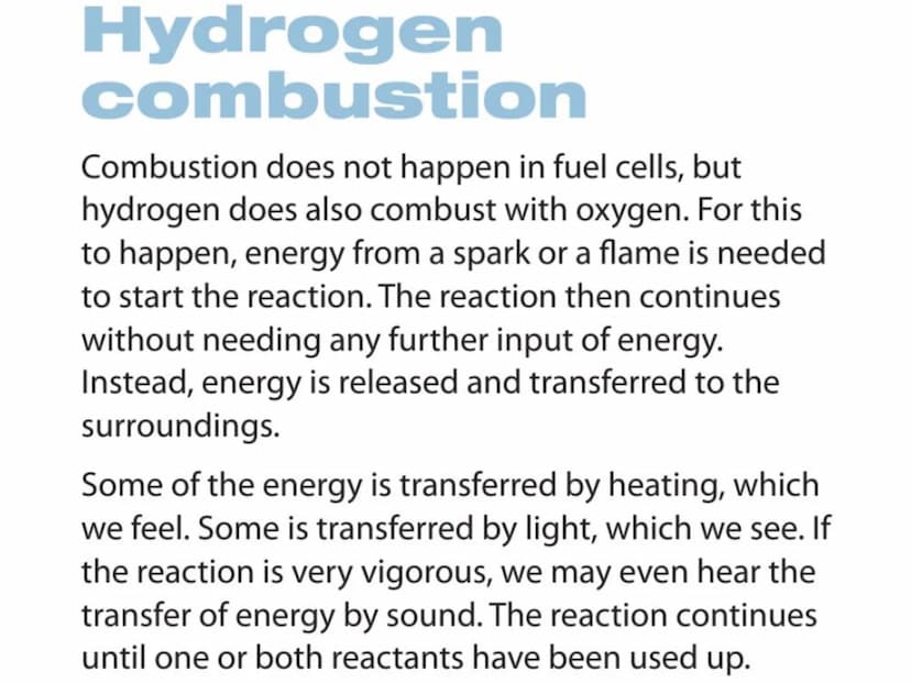 c/w
LOS: To be able to:
describe the reactions of hydrogen and hydrocarbons with
oxygen;
-
27/05/2020
2
8Ea Burning fuels
use word equations