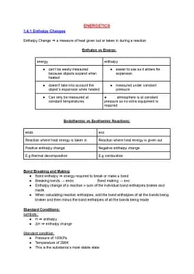 Know ENERGETICS| AQA AS Physical Chemistry thumbnail