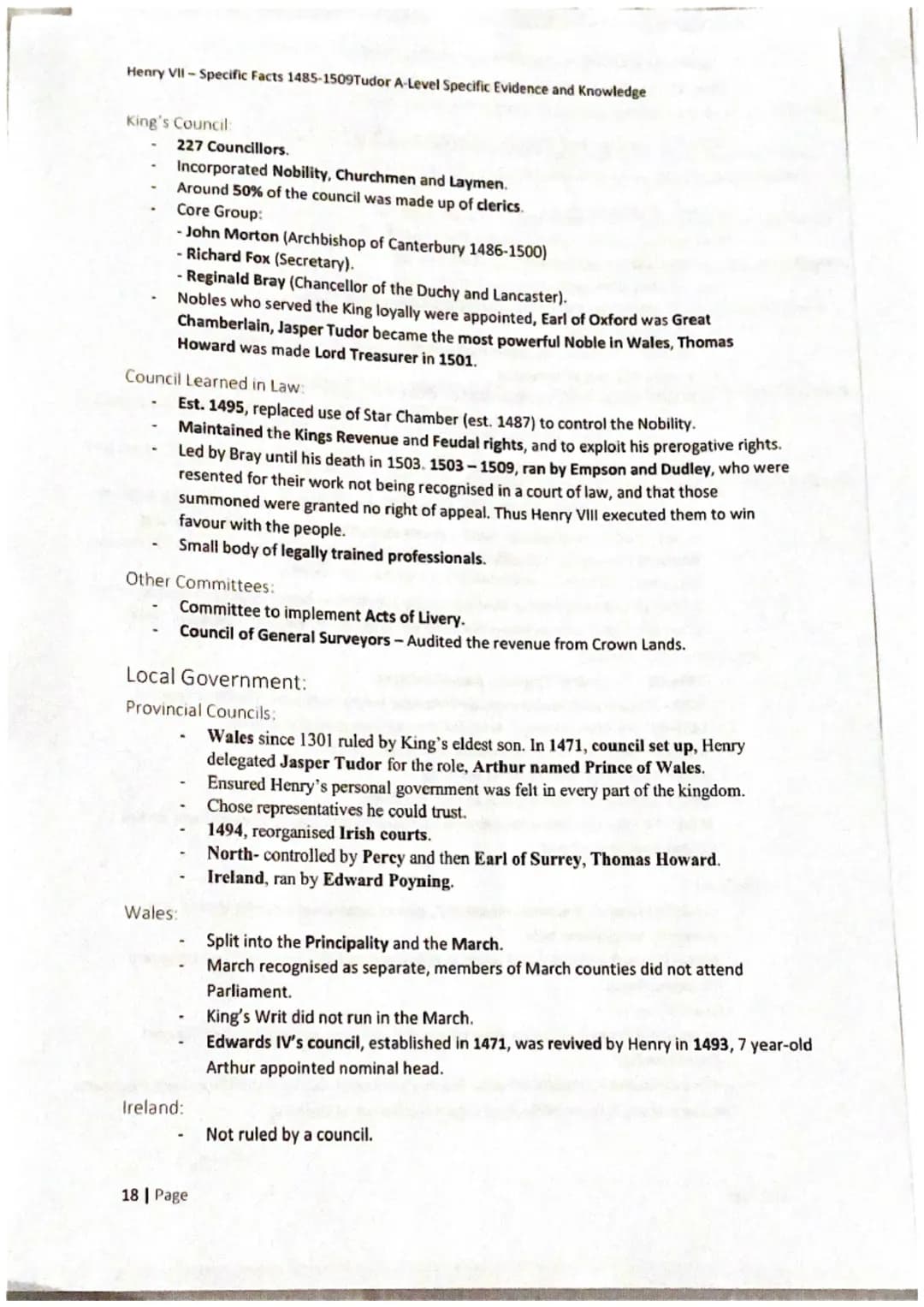 Henry VII - Specific Facts 1485-1509Tudor A-Level Specific Evidence and Knowledge
11 Page
Henry VII:
1485-1509 Henry VII-Specific Facts 1485