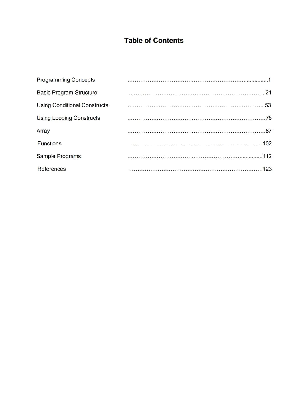 Instructional Material
For
COMP 20023
Computer Programming 1
Compiled by:
Michael Anjelo O. Miguel, MIT Overview
This instructional material