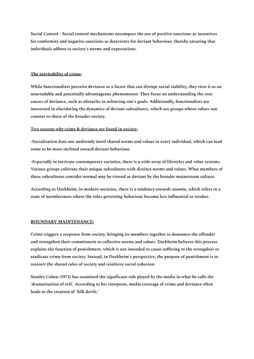 CRIME AND DEVIANCE:
TOPIC ONE: FUNCTIONALIST, STRAIN, AND SUBCULTURE THEORIES.
TOPIC TWO: INTERACTIONISM AND LABELLING THEORY.
TOPIC THREE: 