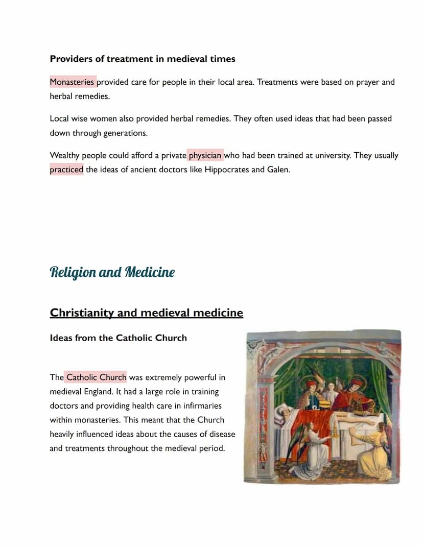 Medieval medicine: Medicine
Stands Still
Fathers of Medicine: Hippocrates and Galen
Medicine in medieval times was heavily influenced by the