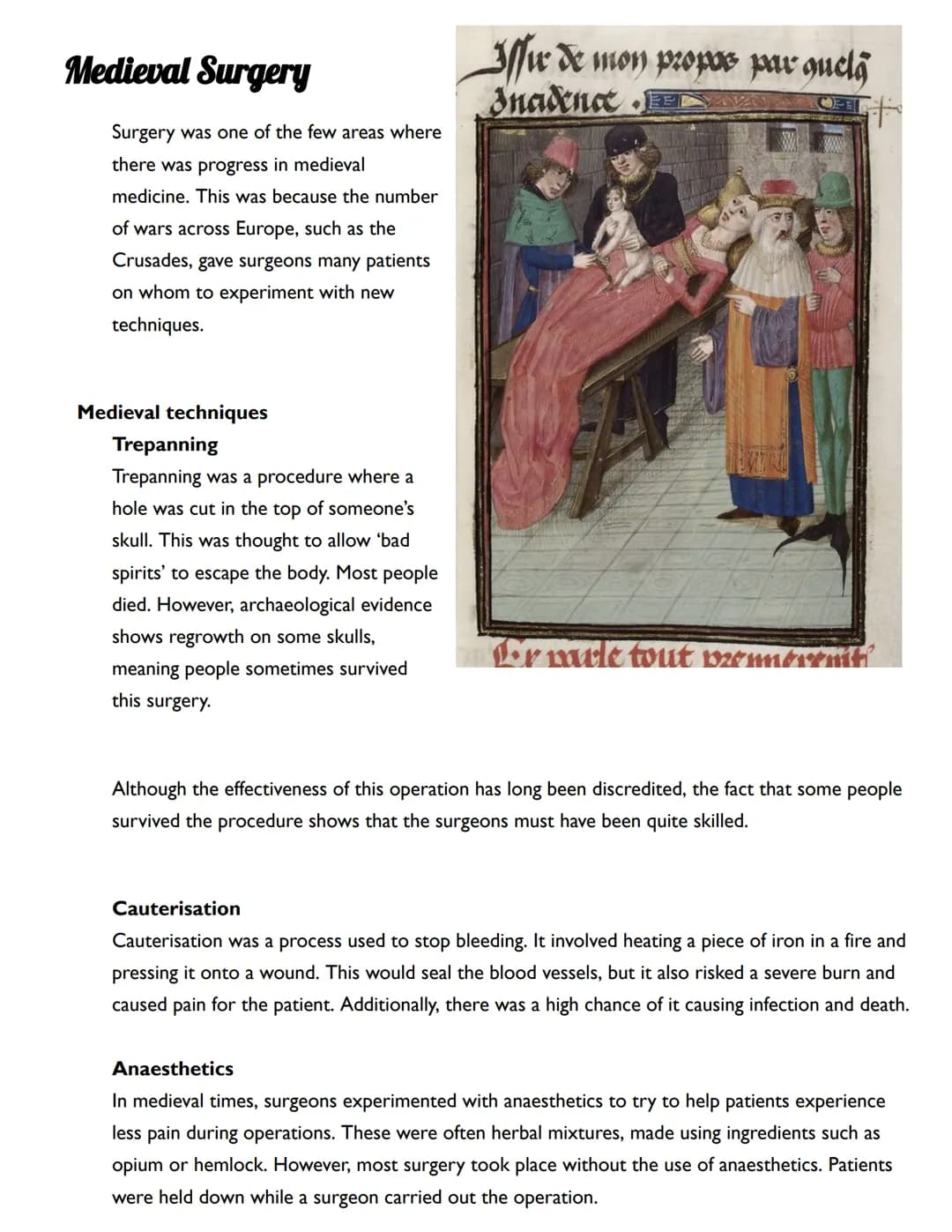 Medieval medicine: Medicine
Stands Still
Fathers of Medicine: Hippocrates and Galen
Medicine in medieval times was heavily influenced by the