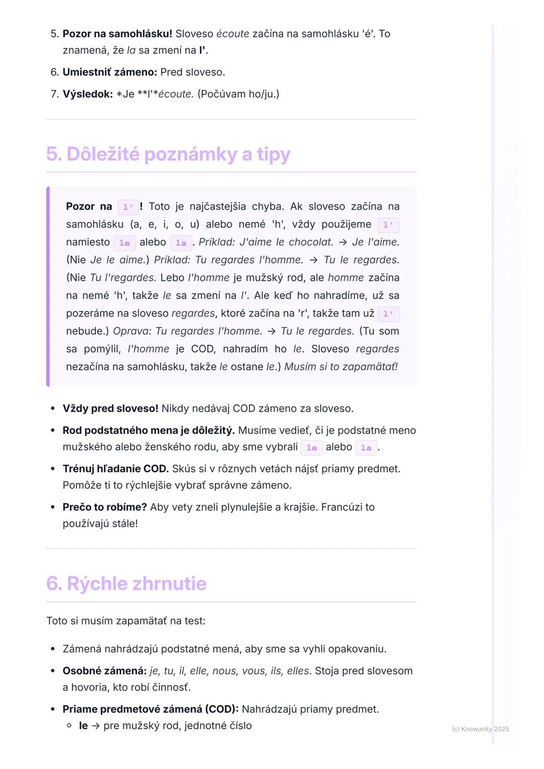 # Zámená

1. Úvod do zámen

Ahojte! Dnes si zopakujeme zámená vo francúzštine, lebo sú super dôležité,
aby naše vety zneli prirodzene a aby 