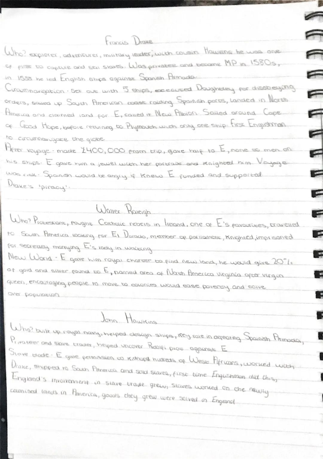 ## Elizabeen
- Mother: Anne Boleyn beheaded after accused of adultery
- Henry VIII died, crowning Edward VI who died, crowning Mary I
who im