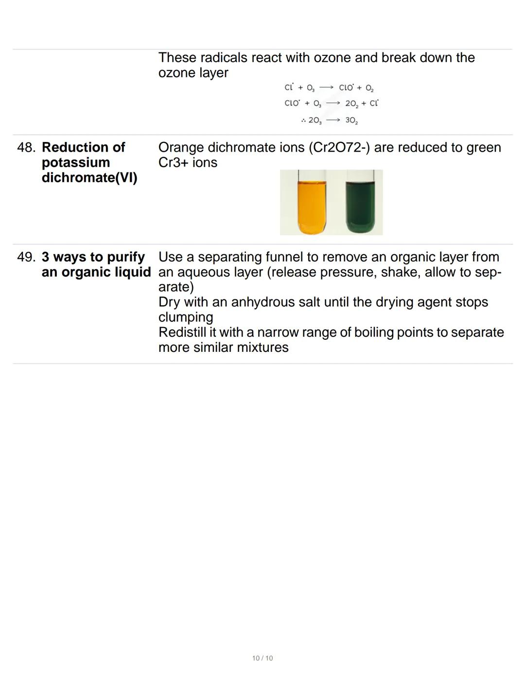 Chemistry: Organic 1
1. General formula
2. Structural formu- a formula that shows the arrangement of atoms in the
molecule of a compound. Eg