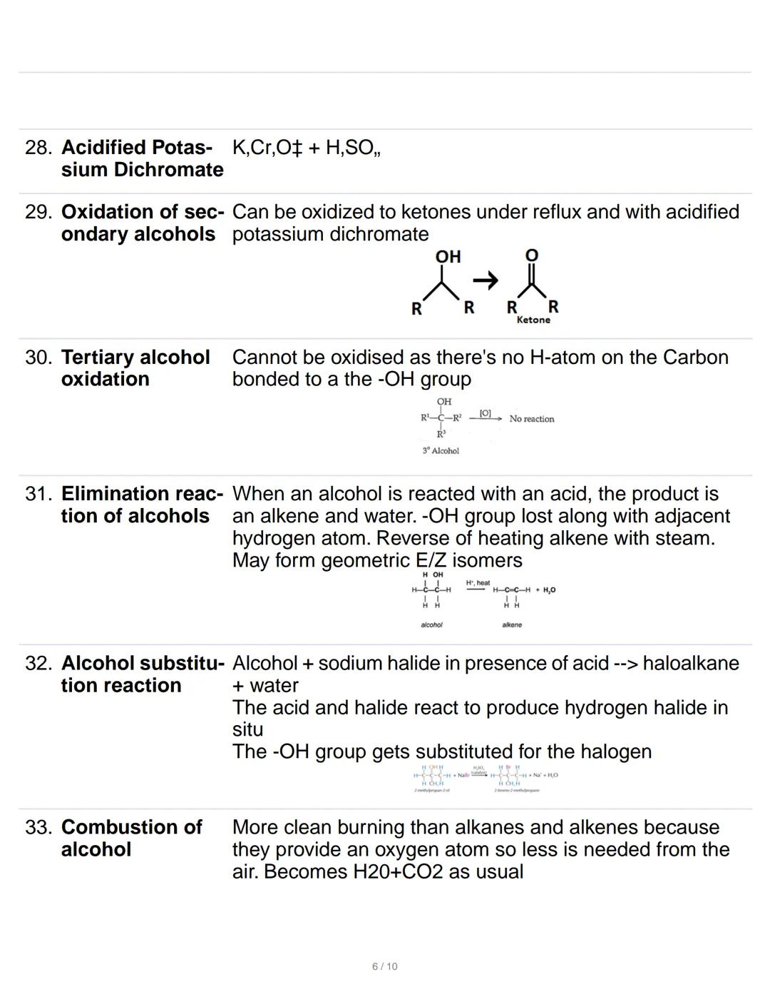 Chemistry: Organic 1
1. General formula
2. Structural formu- a formula that shows the arrangement of atoms in the
molecule of a compound. Eg