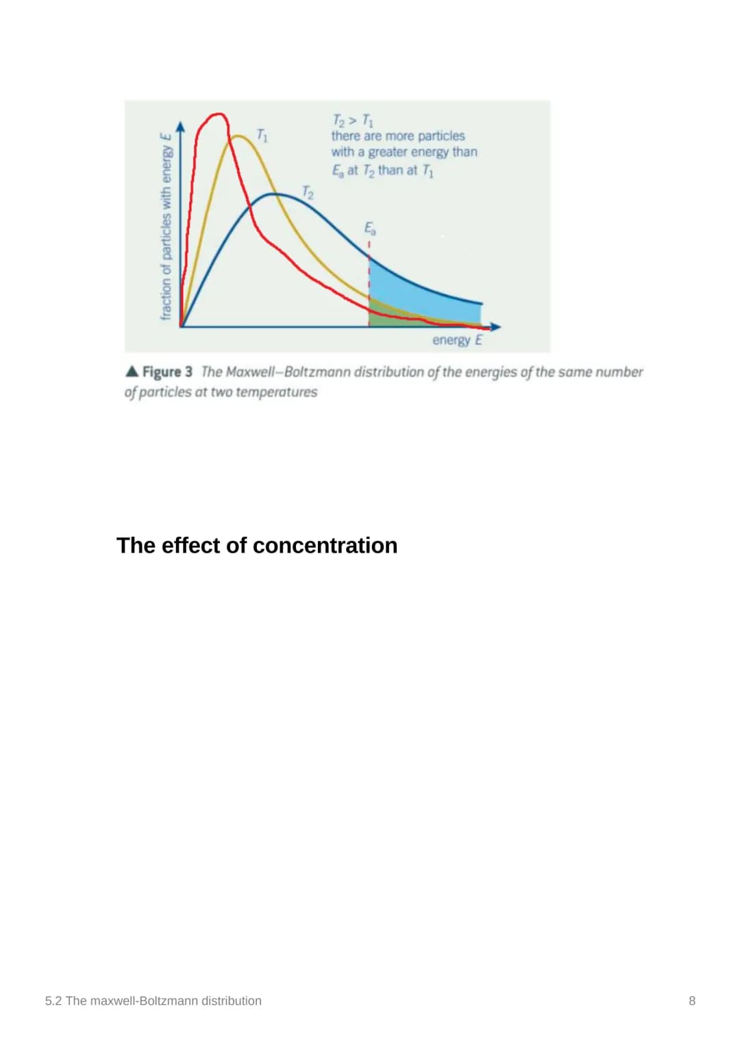 5.2 The maxwell-Boltzmann
distribution
Anki
Notes
Done
3.1.5.2 Maxwell-Boltzmann distribution
Content
Maxwell-Boltzmann distribution of mole