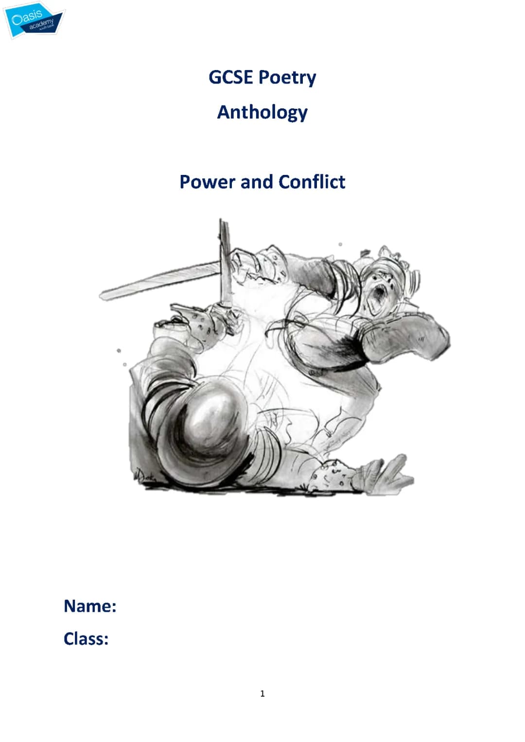 GCSE Power and Conflict Poetry Revision Guide: PDF and Analysis