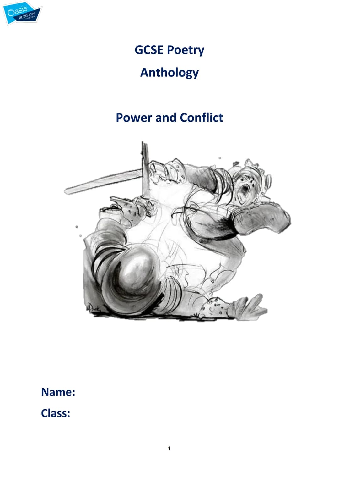 
<p>The GCSE Poetry Anthology: Power and Conflict is a collection of poems that explore various themes and ideas related to power, conflict,