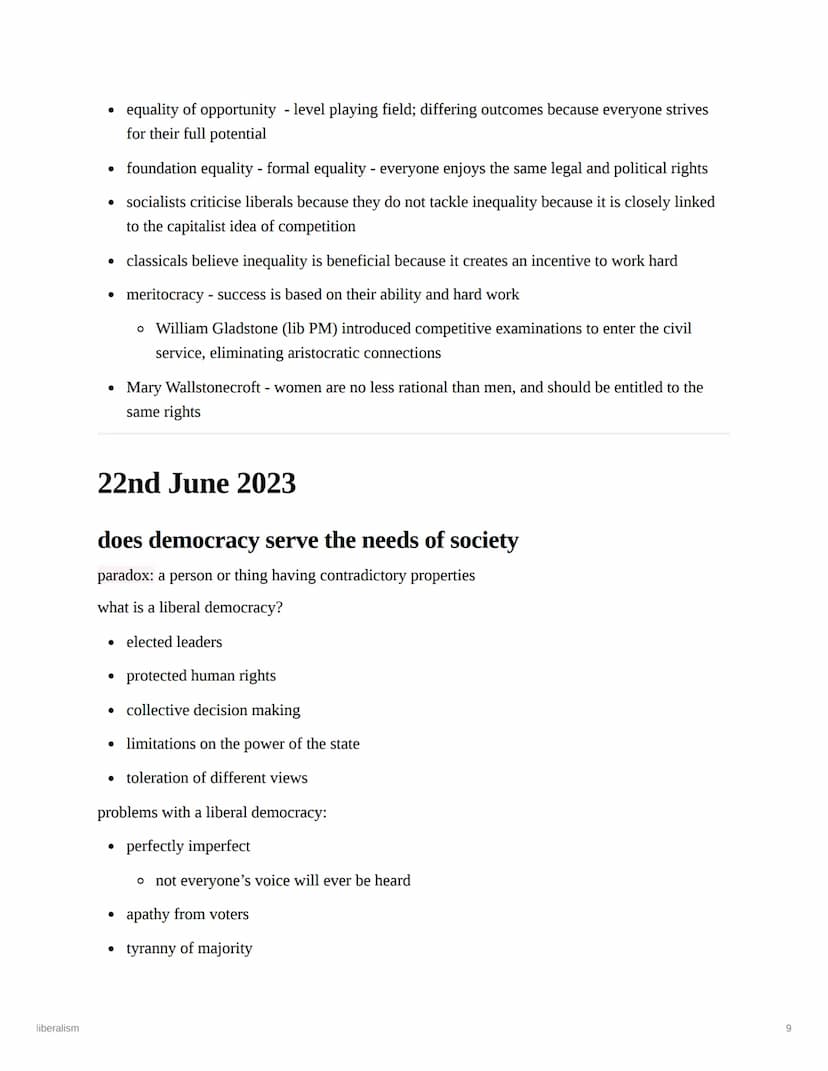 liberalism
AL
liberalism
Ⓒsubject
politics
Last edited time @October 25, 2023 4:39 PM
paper 1 section C Bullock
notes
O status
Ⓒ type
ongoin