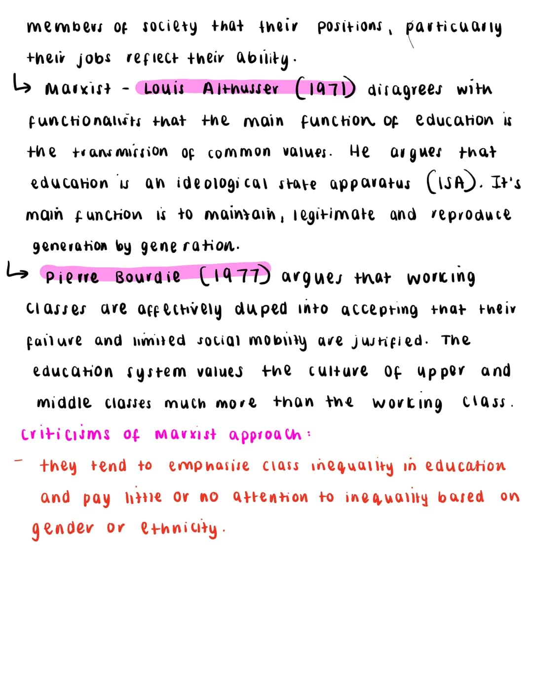 Sociology-education - the role of society
learning objectives:
A01 understand marxist, functionalists, social democratic and neoliberal
pers