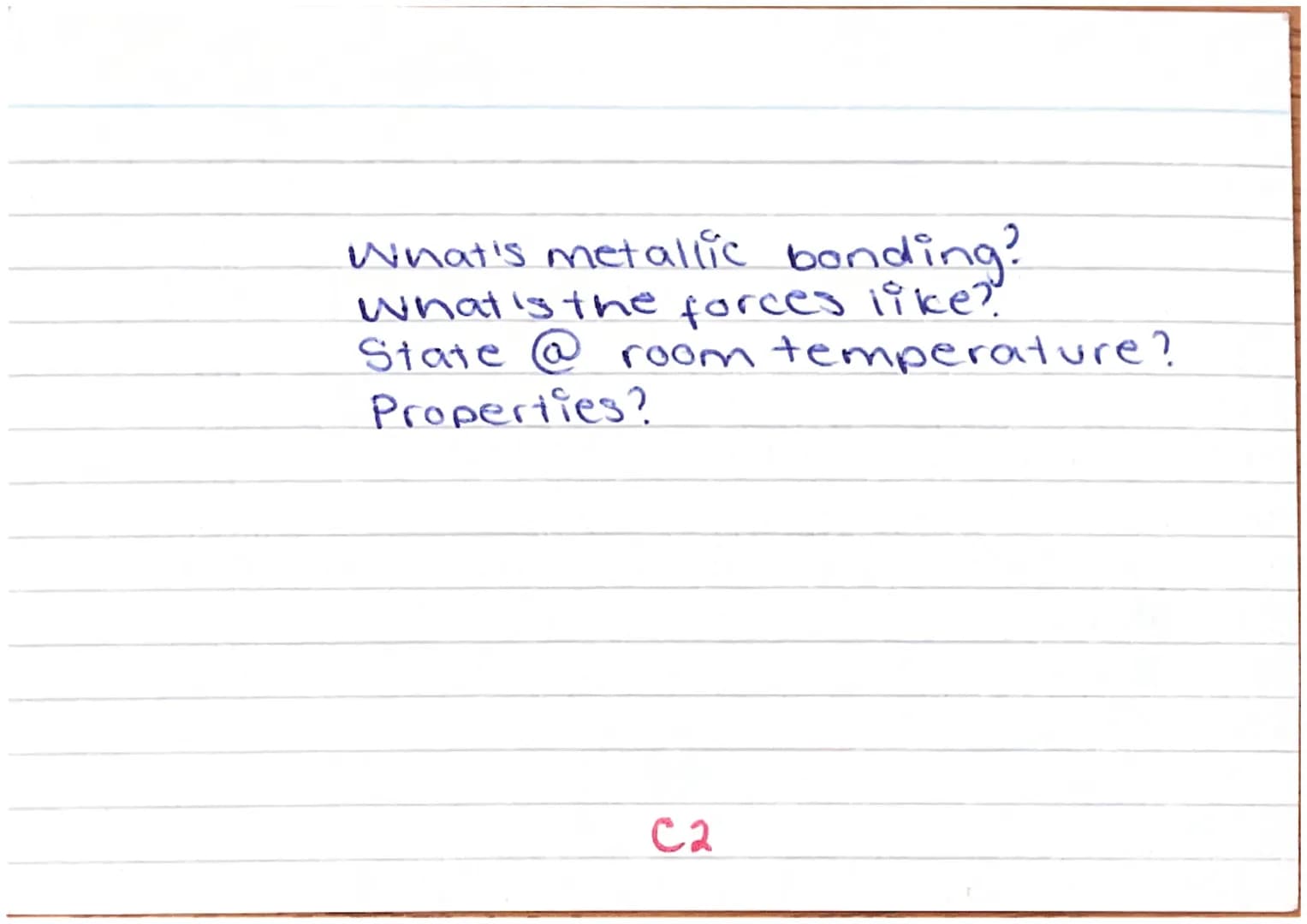 what's a
polymer?
How do you draw a
Properties?
Monomer?
C2
polymer? Polymers + long chain of repeating units.
Joined together by covalent b