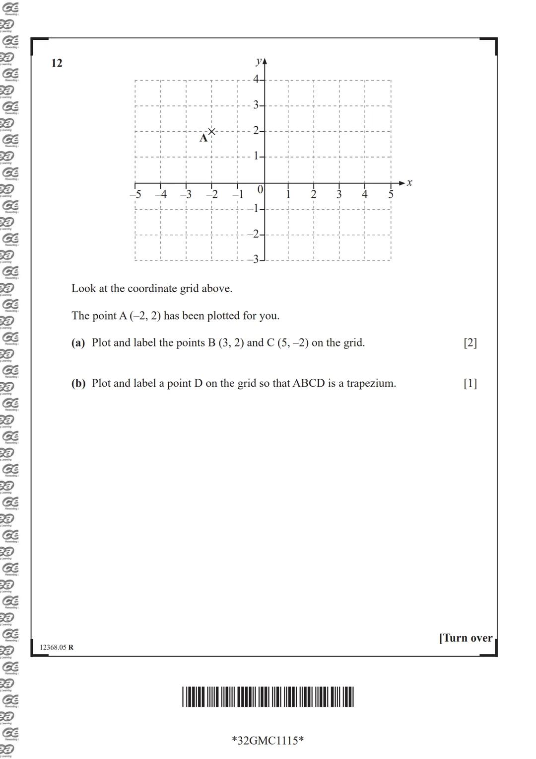 cea
Rewarding Learning
General Certificate of Secondary Education
Mathematics
Unit M1
(With calculator)
Foundation Tier
[GMC11]
Assessment
T